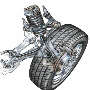 Car Multi-Link Front Suspension by Kevin C. Hulsey